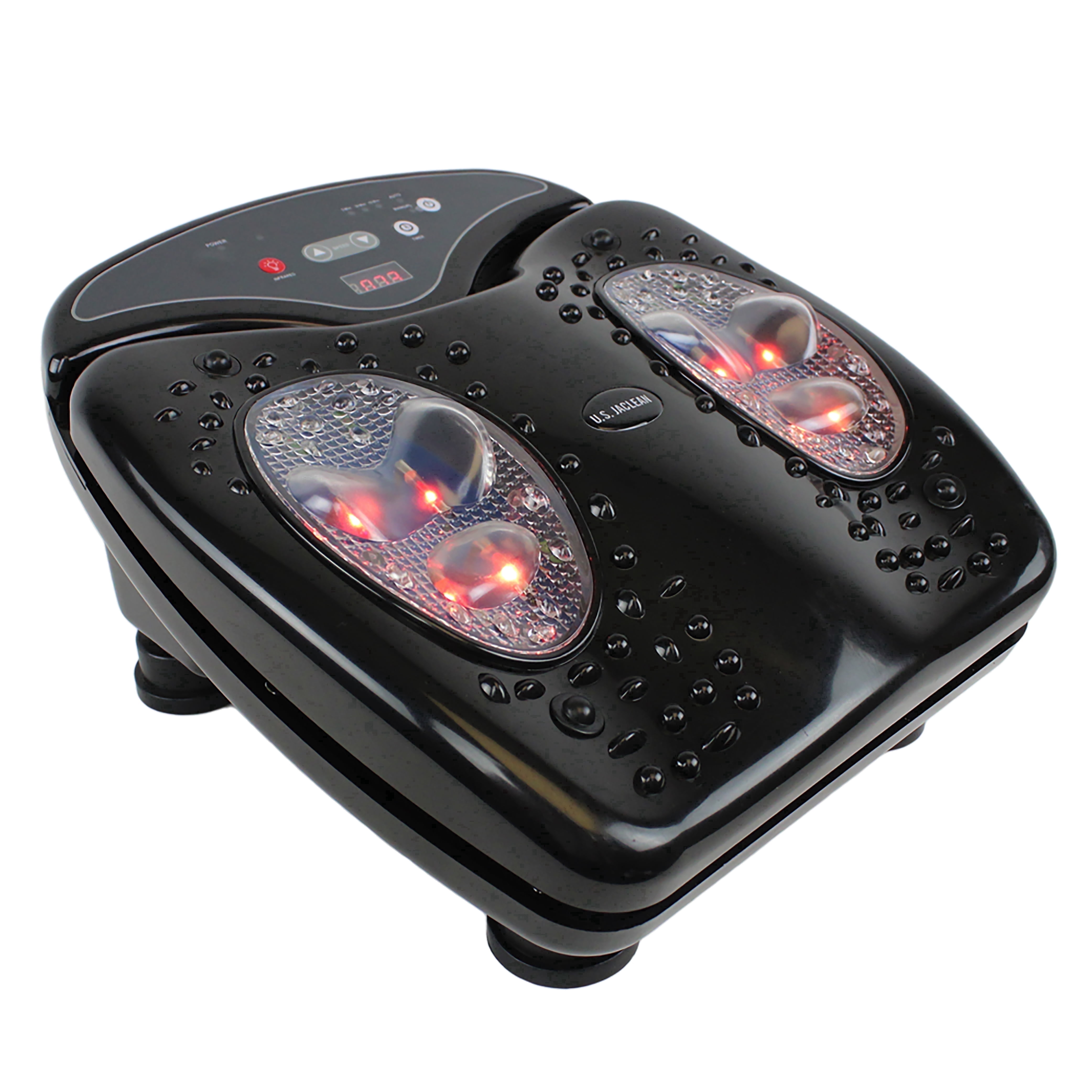 Daiwa Felicity Foot Vibe Pro Vibrating Foot Massager with Infrared Warmth, 12 Speed Electric Foot & Leg Massager with Remote Control – FSA/HSA Eligible