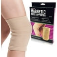 thumbnail image 1 of Daiwa Felicity Knee Compression Sleeve – Magnetic Brace for Arthritis, Joint Pain, and Injury Recovery, Beige - HSA/FSA Eligible. Provides uniform support for the entire knee  (Small), 1 of 9
