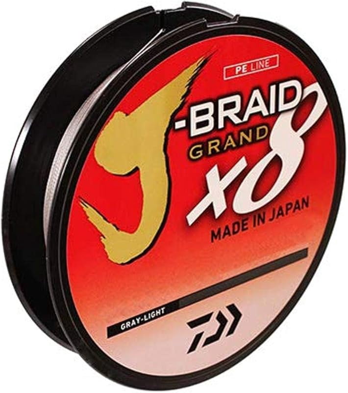 DAIWA J-Braid Grand X8 Hellgrau je 25m