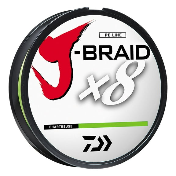 Daiwa J-Braid Grand X8 Filler Spool 50lb Chartreuse 300 Yds