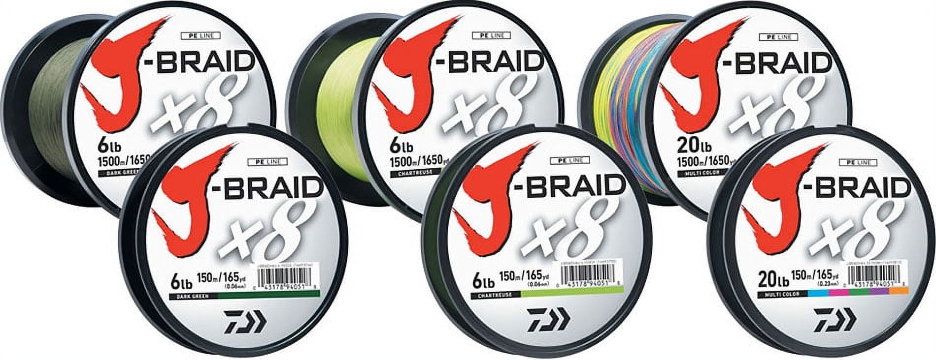 X8 Braided Fishing Line-546yds-Multi Color – OmaxBay
