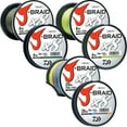 thumbnail image 1 of Daiwa J-Braid x8 Braided Fishing Line 50lb 300yd Dark Green, 1 of 4