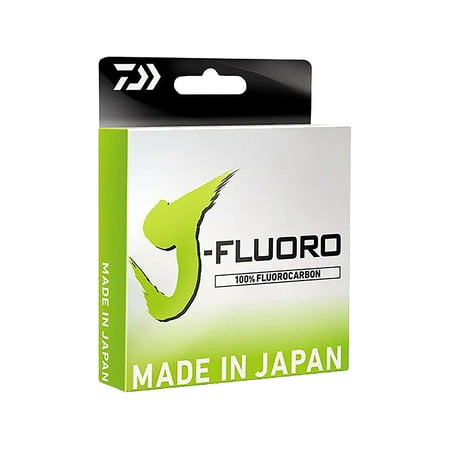 Daiwa J-Fluoro FC Mainline Fluorocarbon Fishing Line 15lb 200yd Clear