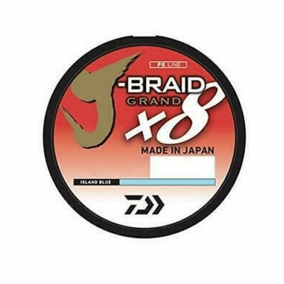 Daiwa JBGD8U30-3000GL J-BRAID GRAND 8X 3,000YDS BULK SPOOL GRAY LIGHT