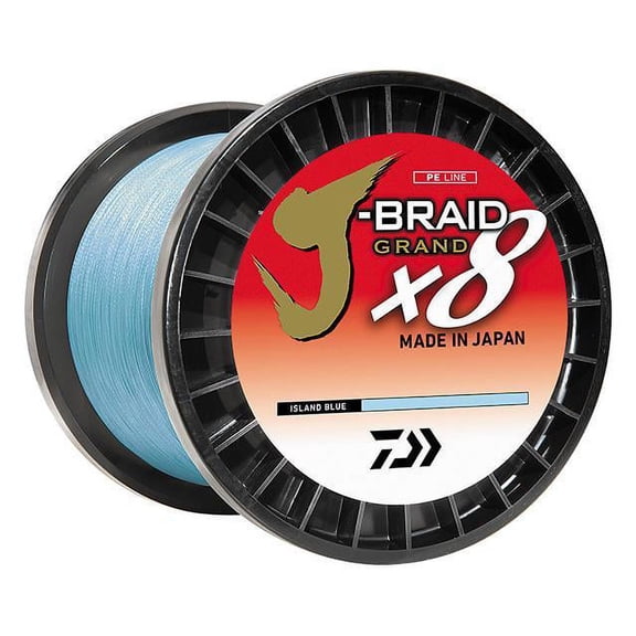 DAIWA J-Braid x8 Grand 3000yards Island Blue, 65#