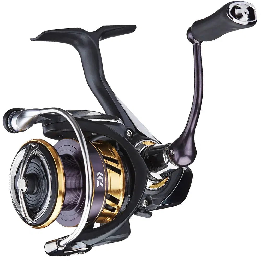 Daiwa Laguna LT Spinning Reel - 3+1 Bearings, 5.2:1 Gear Ratio, Lightweight Carbon Body