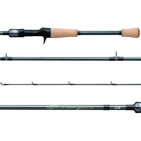 Daiwa Procyon Trigger Grip Casting Rod, 7ft 3in, Medium Heavy, Fast, 1 Piece, PC