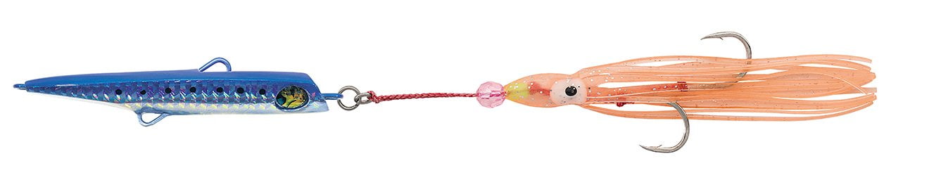 Daiwa Rock Rover Metal Jig Fishing Lure - Sardine Pattern, 2 4/5 Oz, 2/0 Hook For Saltwater Casting