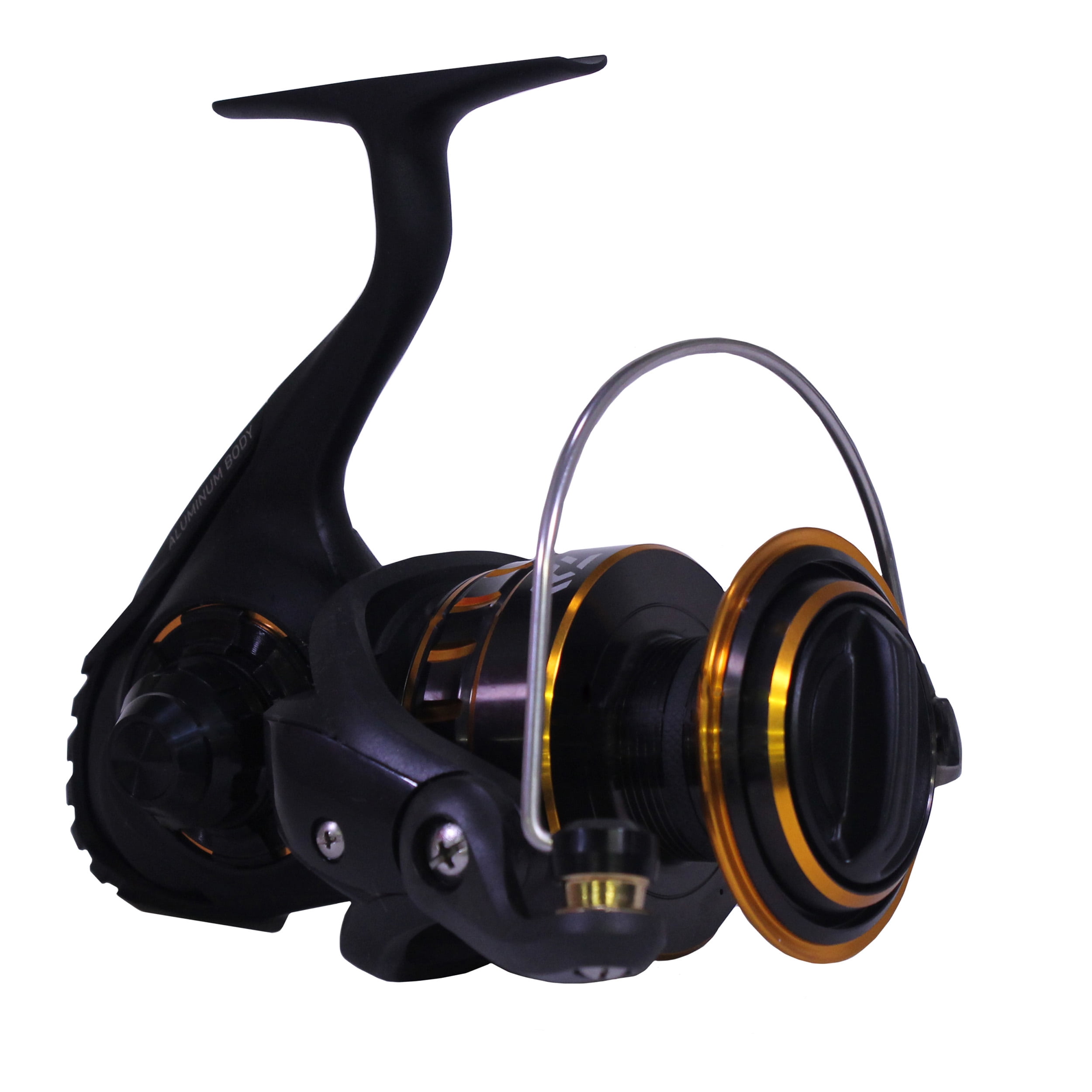 Quantum Smoke Baitcast Fishing Reel, Size 100 Reel, Right-Hand Retrieve,  Large EVA Handle Knobs and Continuous Anti-Reverse Clutch, 10+1 Bearings,  8.1:1 Gear Ratio, Black 