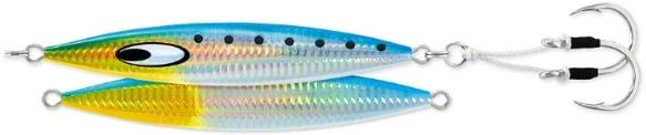 Daiwa SA-SK140G04 Saltiga SLK Metal Jig, 5oz, 7/0 Assist Hooks, Sardine