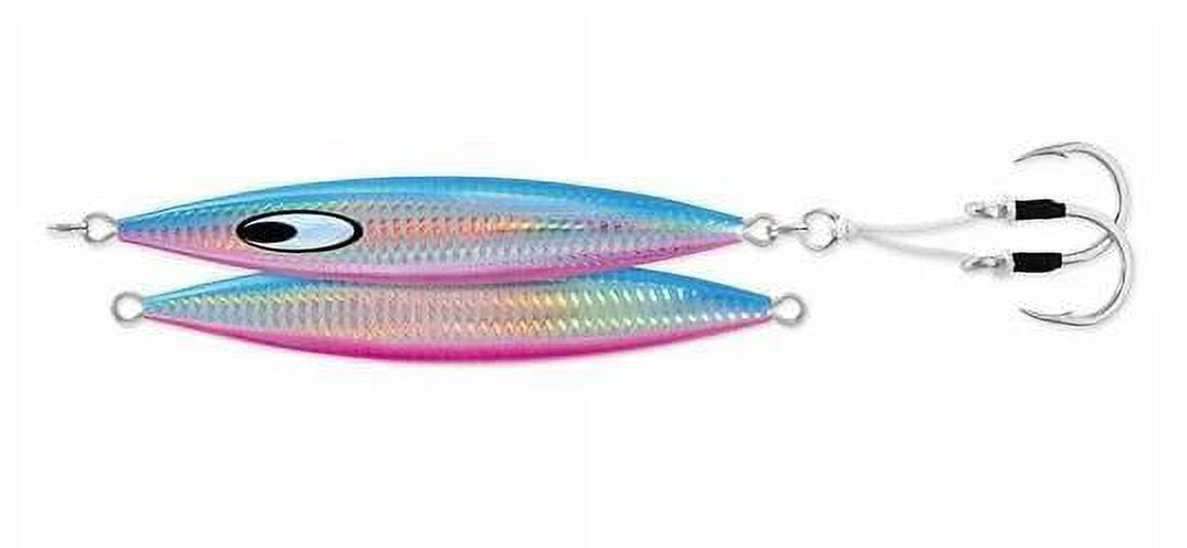 Owner GJ-85 Metal Jig Lure – 3.0 Oz Shooting Jig, Bright Zebra #19, For Shore & Saltwater Fishing - View #9