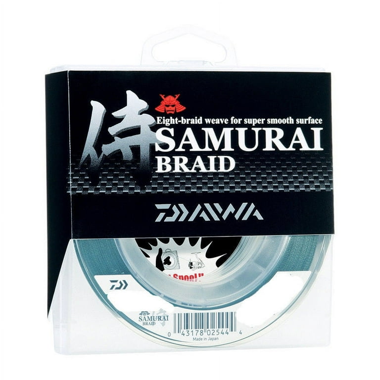 Daiwa SAMURAI Braided Fishing Line Bulk Spool, 15lb, 300yd DSB-B15LB300YG 