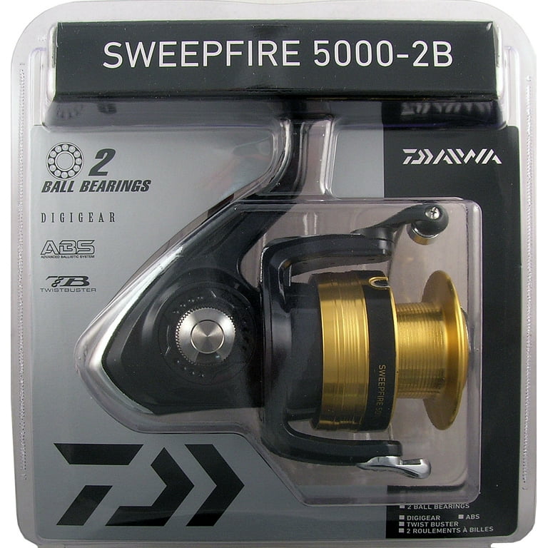 Daiwa SWEEPFIRE SWF5000-2B-CP 14-20lbs test Front Drag Spinning Reel