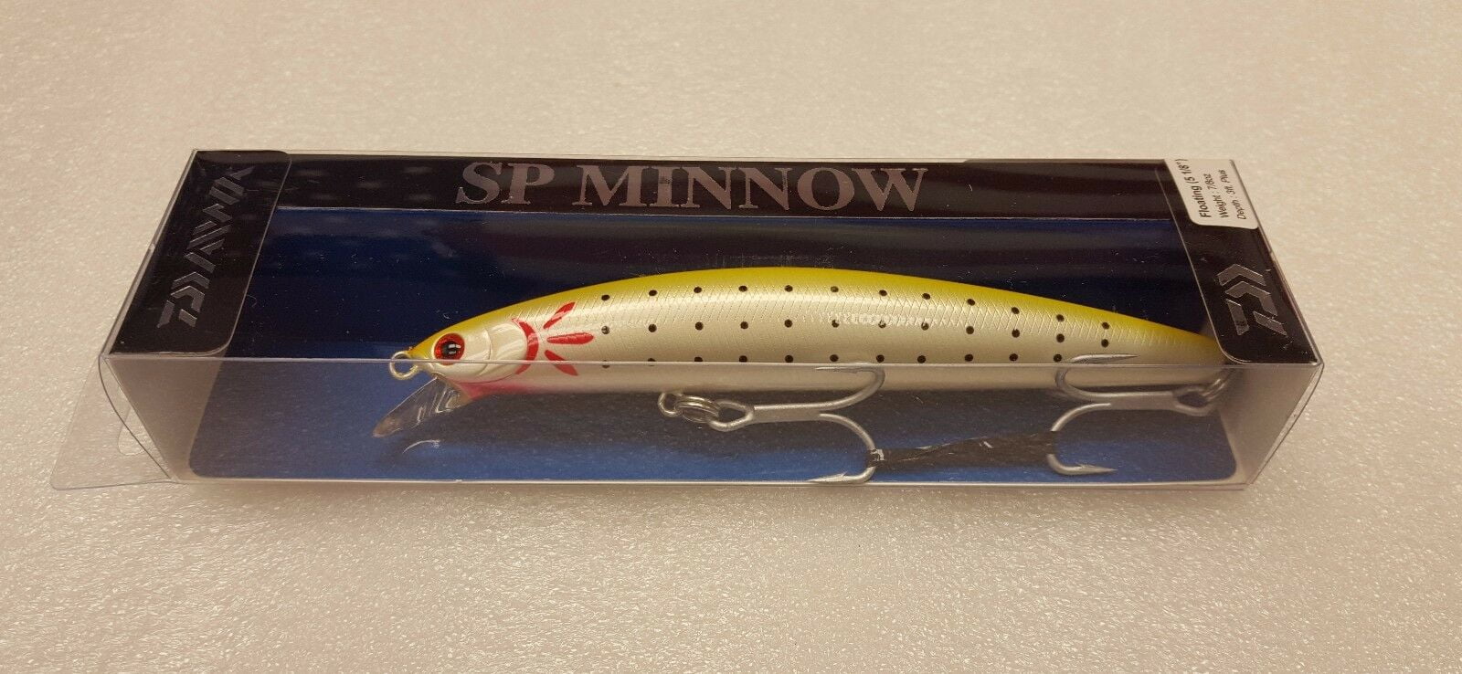 Daiwa Salt Pro SP Minnow 13F (YELLOW PEARL) 5 ⅛" Floating Bait Lure