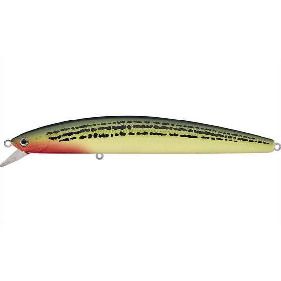 Daiwa Salt Pro SP Minnow Floating Striper Lure, 5", SOS Green