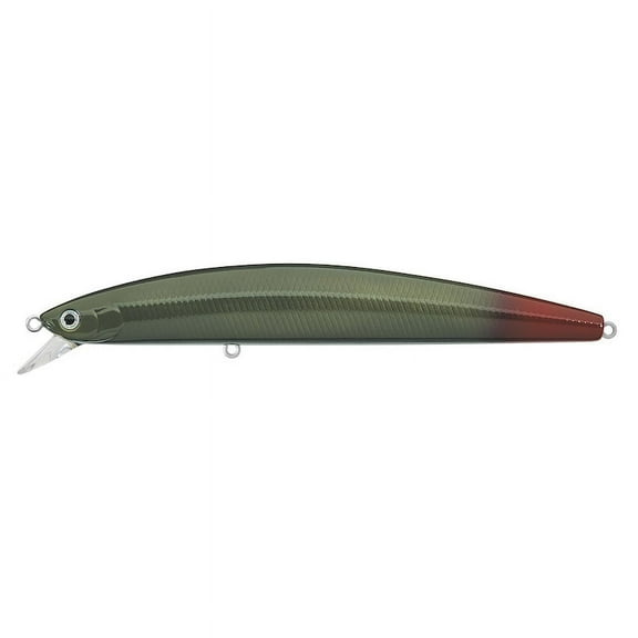 Daiwa Salt Pro SP Minnow Floating Striper Lure, 5", Wounded Soldier