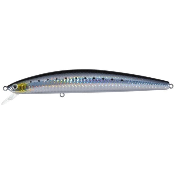 Daiwa Salt Pro SP Minnow Floating Striper Lure, 6-3/4", Laser Sardine