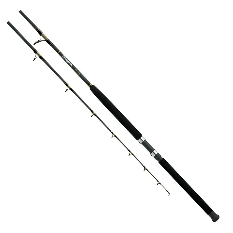 Daiwa Seagate Boat Stand Up Rod 6'6 Length, 1 Piece Rod, 20-50 lb Line  Rate, Extra Heavy Power 