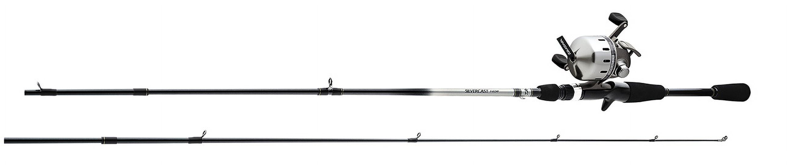 Daiwa Silvercast-B Fishing Combo with Lightweight Aluminum and Dual Paddle Handle