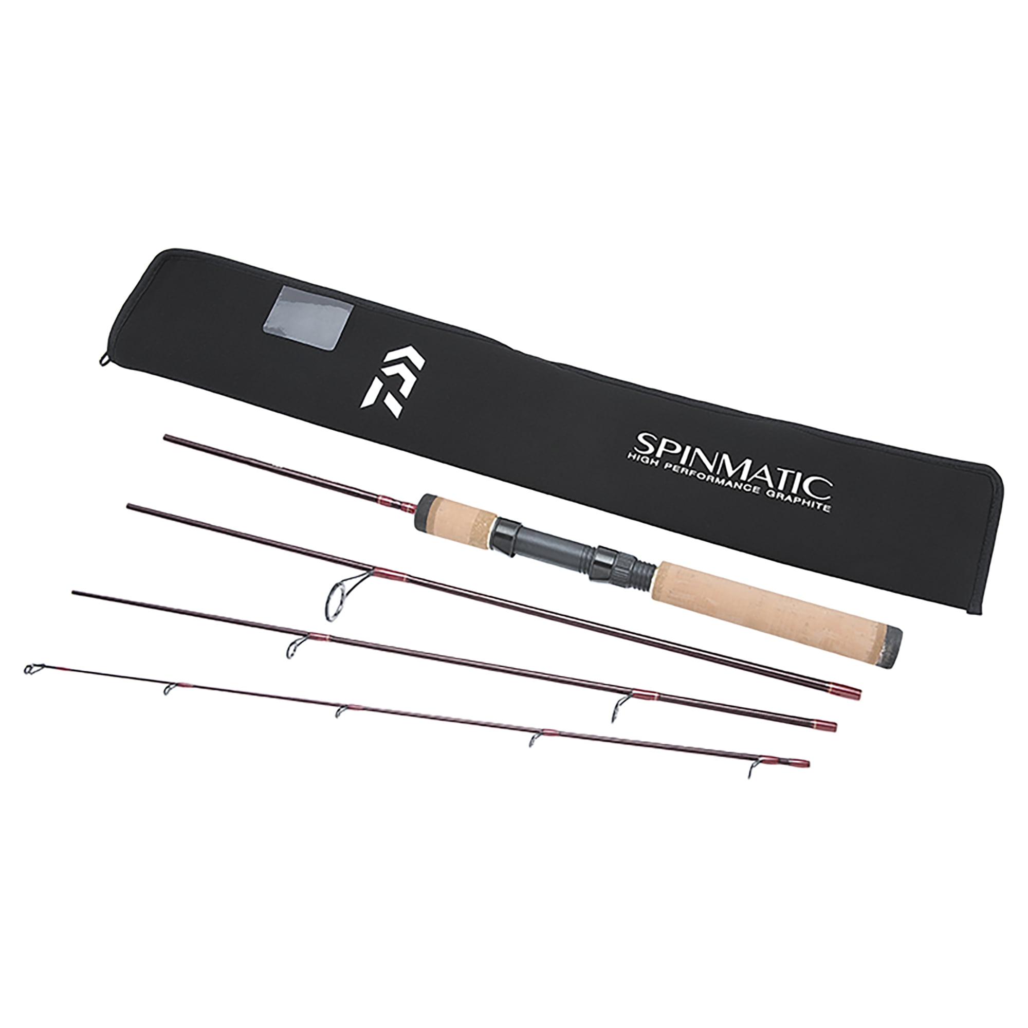 Daiwa Spinmatic-D Ultralight Pack Fishing Rod - 604ULFS