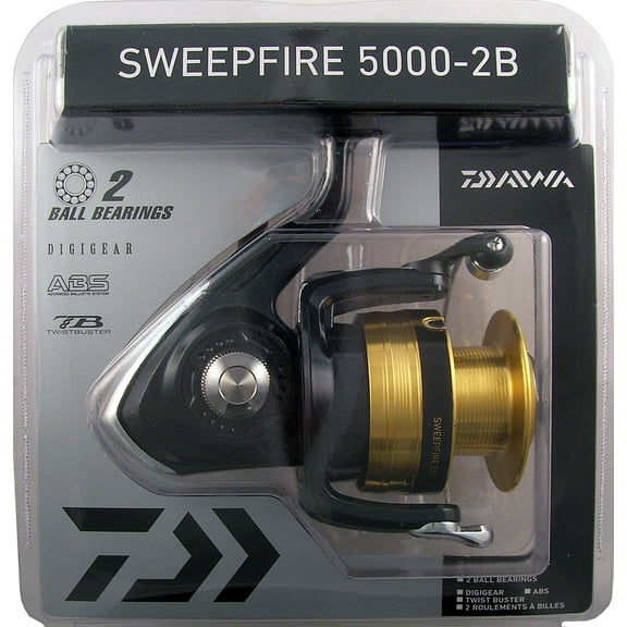 Daiwa Sweepfire 5000-2B-CP Spinning Reel