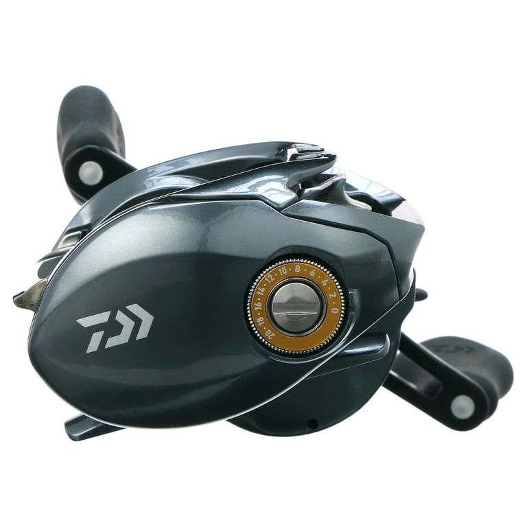 Daiwa Tatula SV tw 103HSL 7.3:1 Baitcast Left Hand Fishing Reel - Tasv103hsl, Black