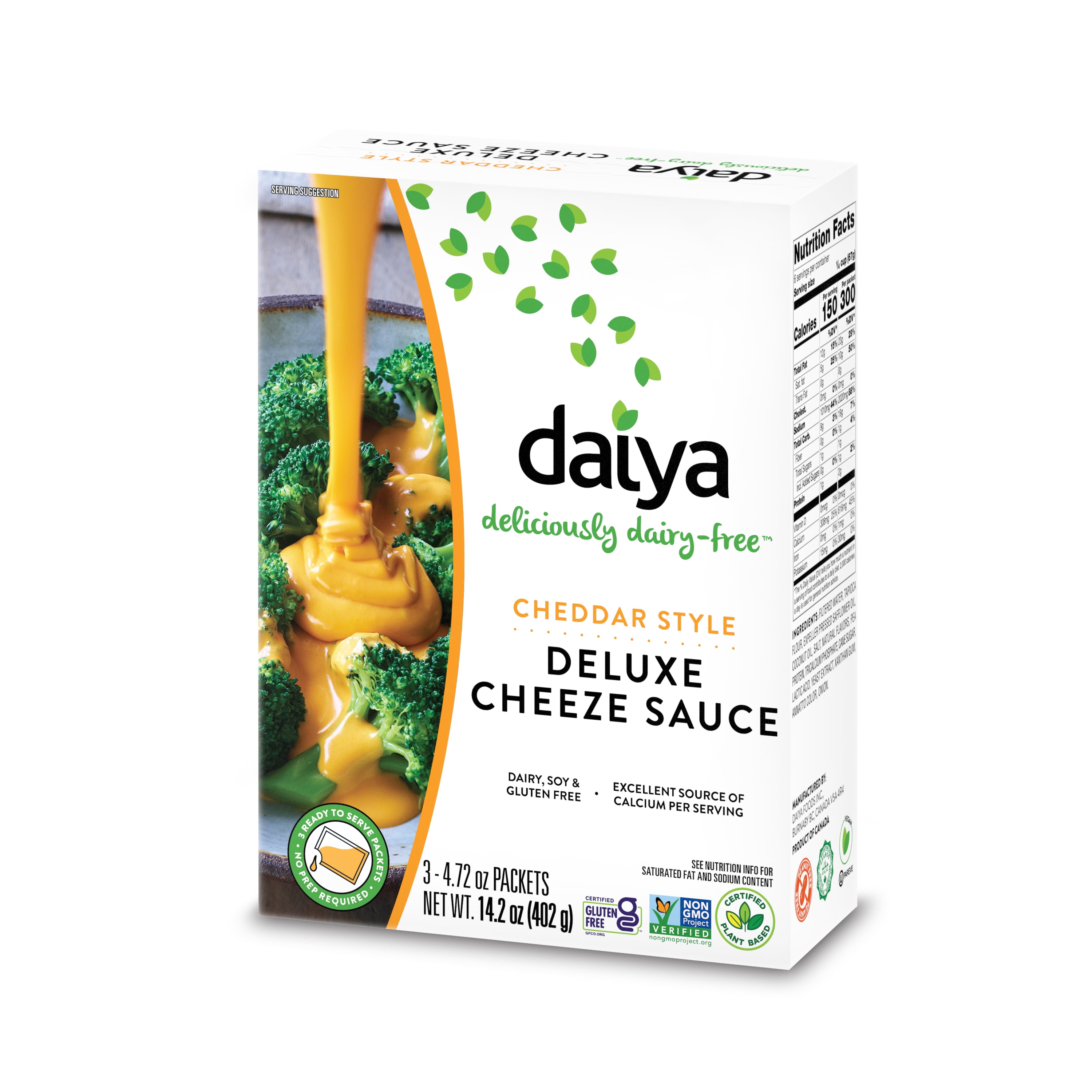 Daiya Dairy Free Cheddar Style Vegan Cheese Sauce, 14.2 oz