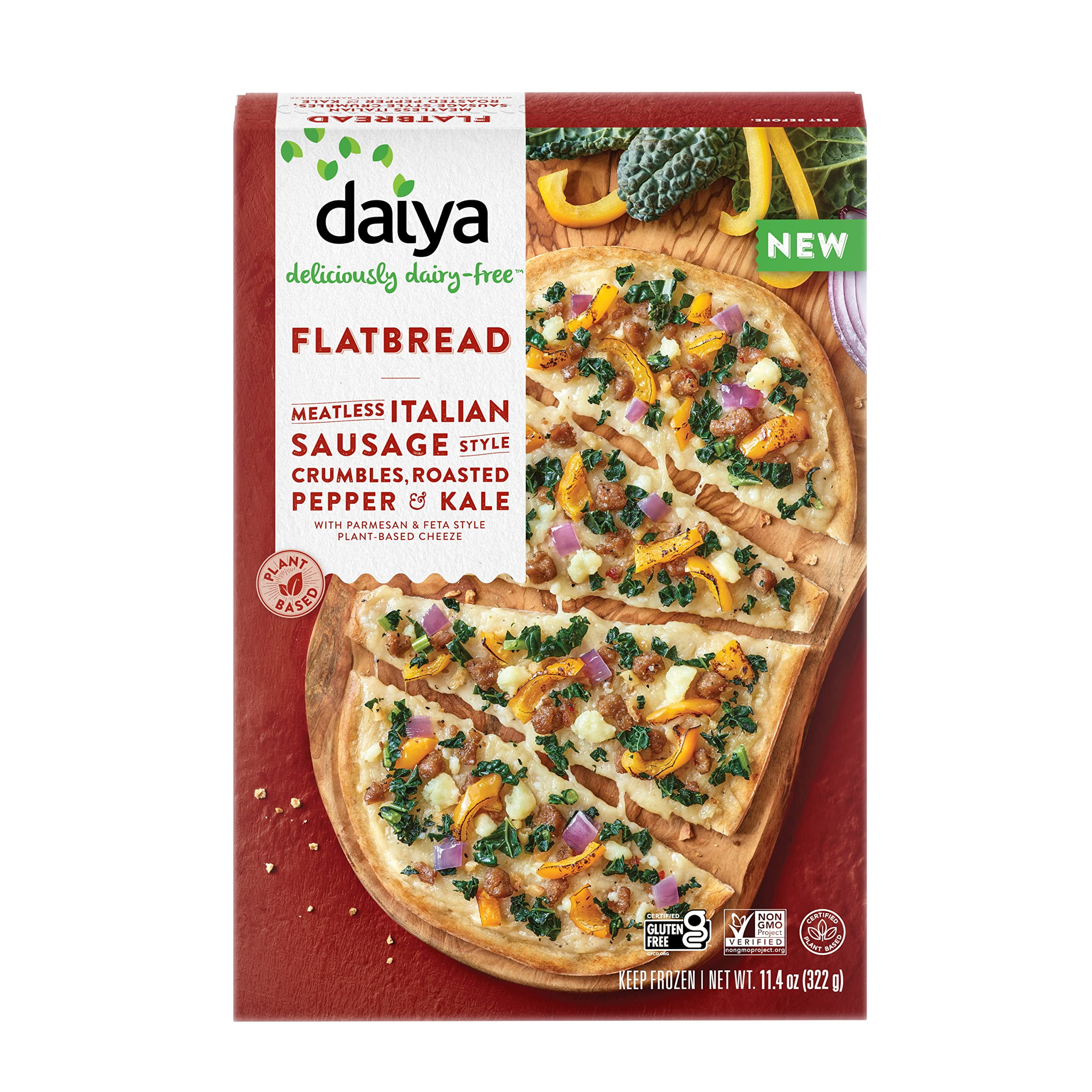Daiya, Dairy Free Gluten Free Meatless Italian Sausage Style Crumbles