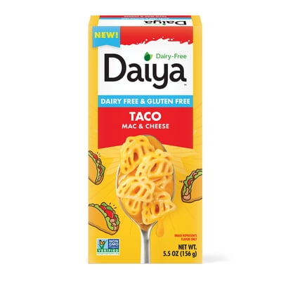 Daiya Dairy Free Gluten Free Taco Mac & Cheese, Vegan, 5.5 oz (Shelf Stable)
