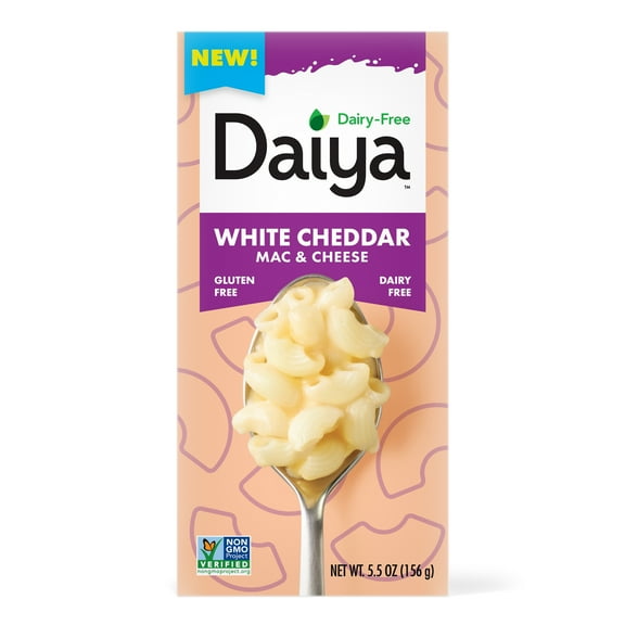 Daiya Dairy Free Gluten Free White Cheddar Mac & Cheese, Vegan, 5.5 oz (Shelf Stable)