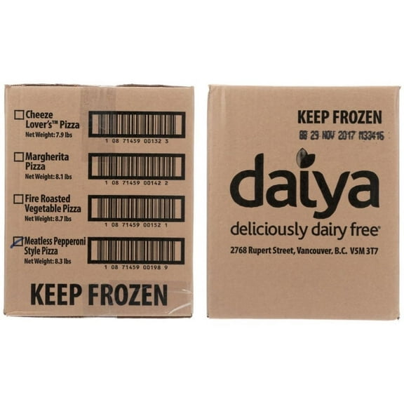 Daiya Meatless Meat Lovers Pizza, 19.1 Ounce -- 8 per case.
