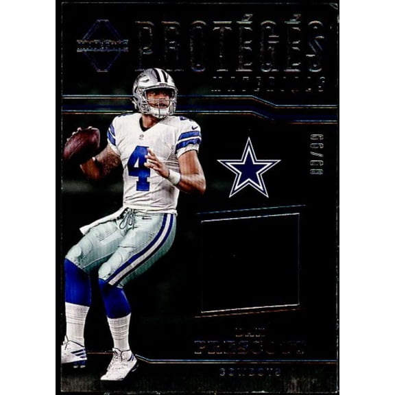 Dak Prescott Card 2017 Panini Majestic Proteges Materials #5