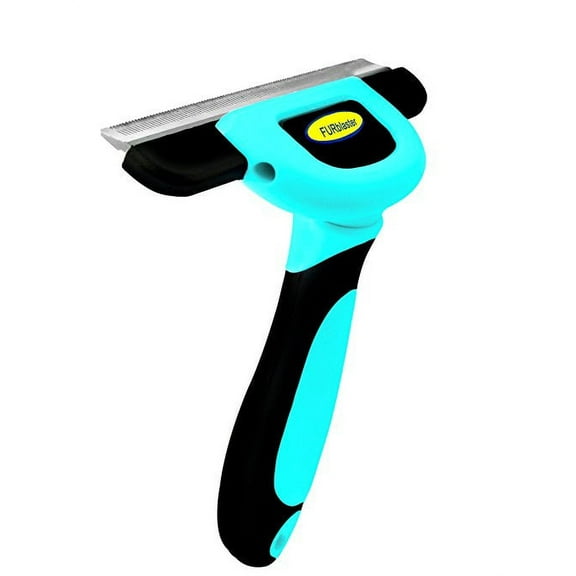 DakPets Deshedding Brush-Dog Hair & Cat Hair Shedding Tool-Effective Grooming Tool for Cats Dogs with Short Medium Long Fur-Reduces Pet Hair Shed by Up to 95%