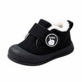 thumbnail image 1 of Dakaela 0M-15M Baby Boy Soft Winter Shoes Newborn Retro Casual Walking Shoes Indoor Outdoor Snow Ankle Boots, 1 of 3