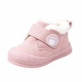 thumbnail image 1 of Dakaela 0M-15M Baby Boy Soft Winter Shoes Newborn Retro Casual Walking Shoes Indoor Outdoor Snow Ankle Boots, 1 of 3