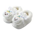 thumbnail image 1 of Dakaela 3M-12M Baby Cotton Shoes Cute Bear Warm Soft Winter First Walking Shoes Indoor Outdoor House Booties, 1 of 5