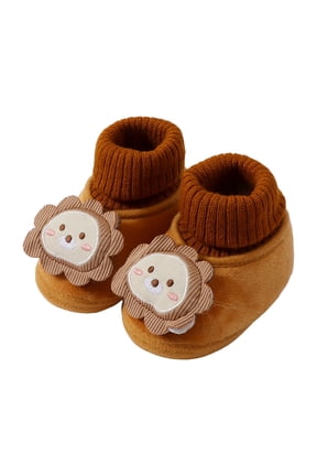Baby Booties Newborn Infant Knit House Shoes First Walking Slippers Winter Warm Snow Boots