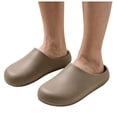 thumbnail image 1 of Dakaela Backless Chef Shoes for Men Non Slip Waterproof Work Garden Mule Shoes Comfortable Nursing Mens Clogs for Kitchen Office Size 6-10, 1 of 4