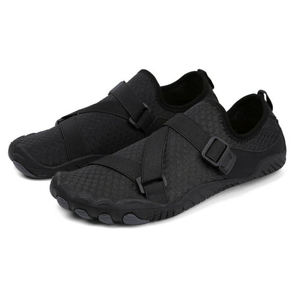 Dakaela Barefoot Water Shoes for Women Men Hiking Aqua Socks Swim Beach Diving Walking Sneakers Black 6