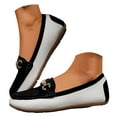 thumbnail image 1 of Dakaela Casual Slip on Shoes for Women Driving Walking Dress Loafers Round Toe Ballet Nurse Shoes, 1 of 8
