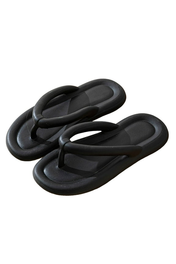 Cloud Flip Flops for Women Soft Puffy Pillow Slides Bathroom Slippers Shower Shoe Sandals