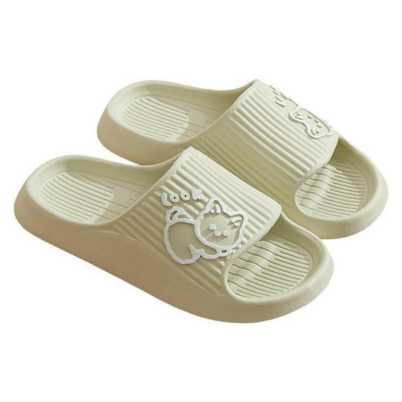 Dakaela Cloud Slide Sandals for Women Men Recovery Pillow Slippers Indoor Outdoor Bathrrom Shower Shoes