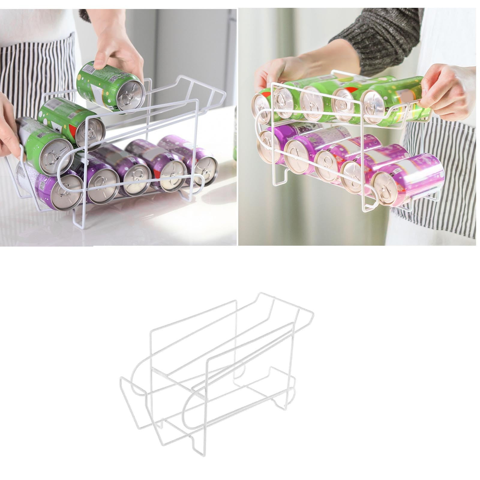Dakaela Fridge Organizer Storage Containers for Fruit Vegetable Food