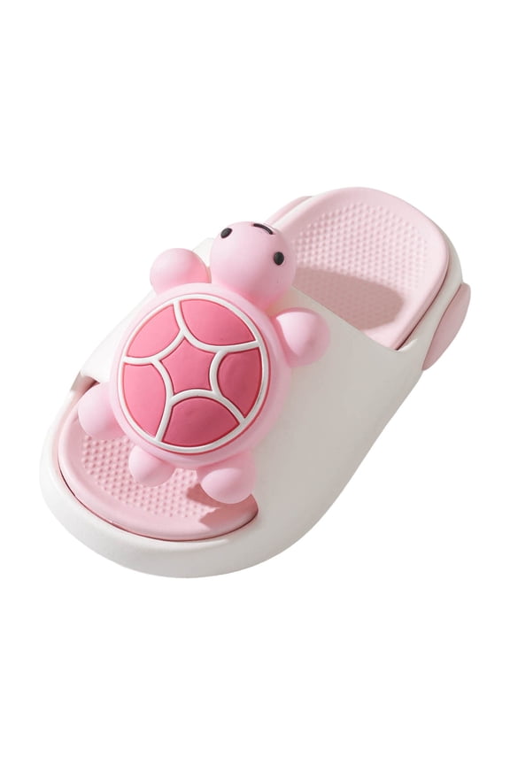 Kids Cloud Slides Boys Girls Slip on Pillow Sandals Cute Animals Beach Pool Shower Shoes