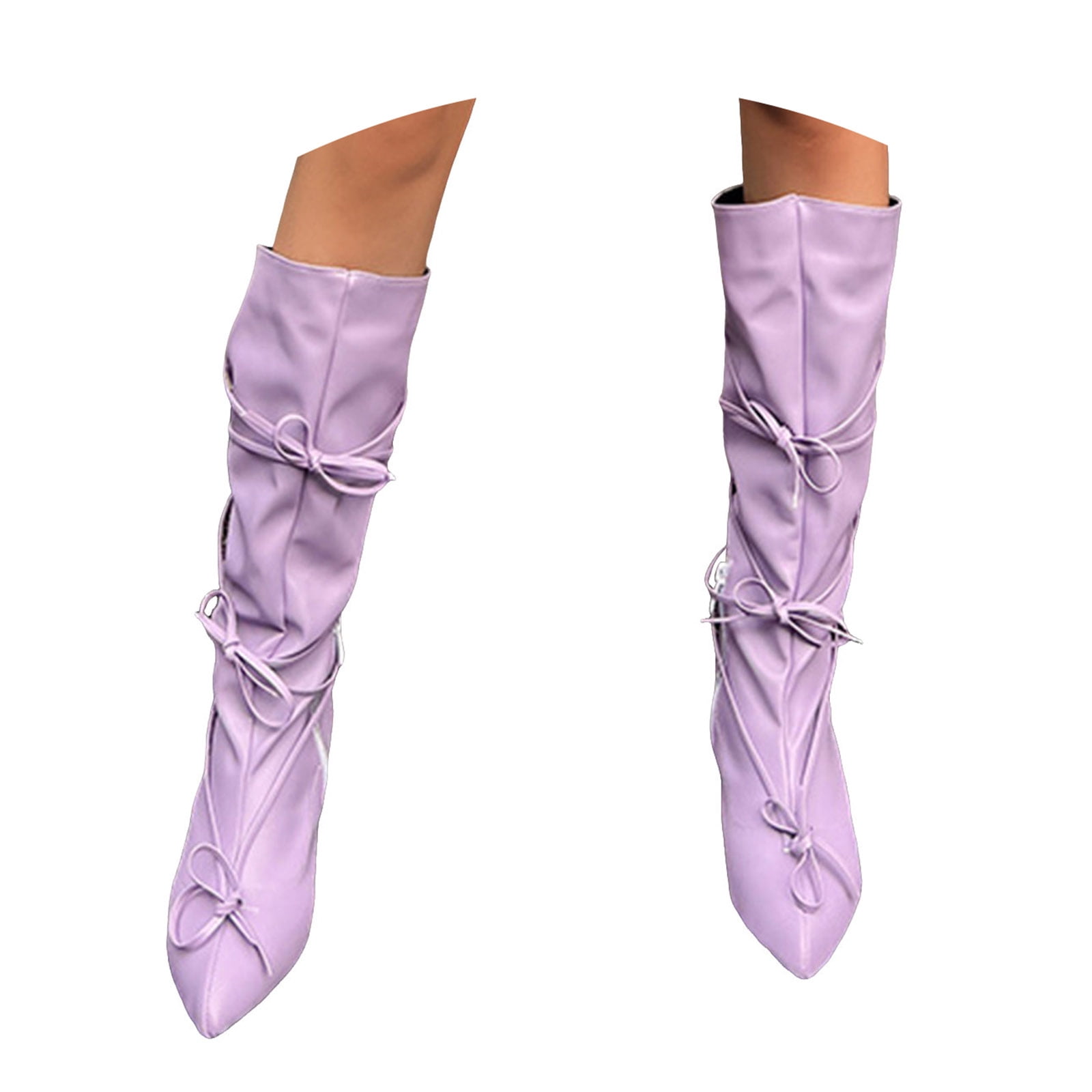 purple dress boots Women's Purple Boots