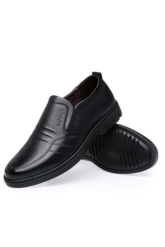 Men's Casual Leather Loafers Business Slip on Dress Shoes Driving Moccasin Walking Oxfords