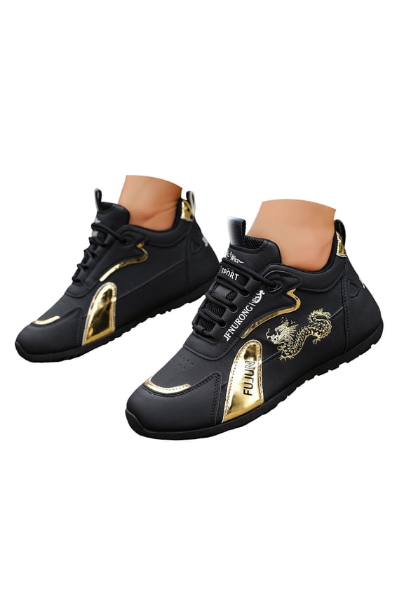 Men's High Top Basketball Shoes Breathable Non Slip Tennis Running Sneakers for Training Athletic