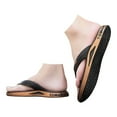 thumbnail image 1 of Dakaela Men's Women's Flip Flops Non Slip Casual Shower Shoes Summer Walking Thong Sandals Gold 7.5, 1 of 6