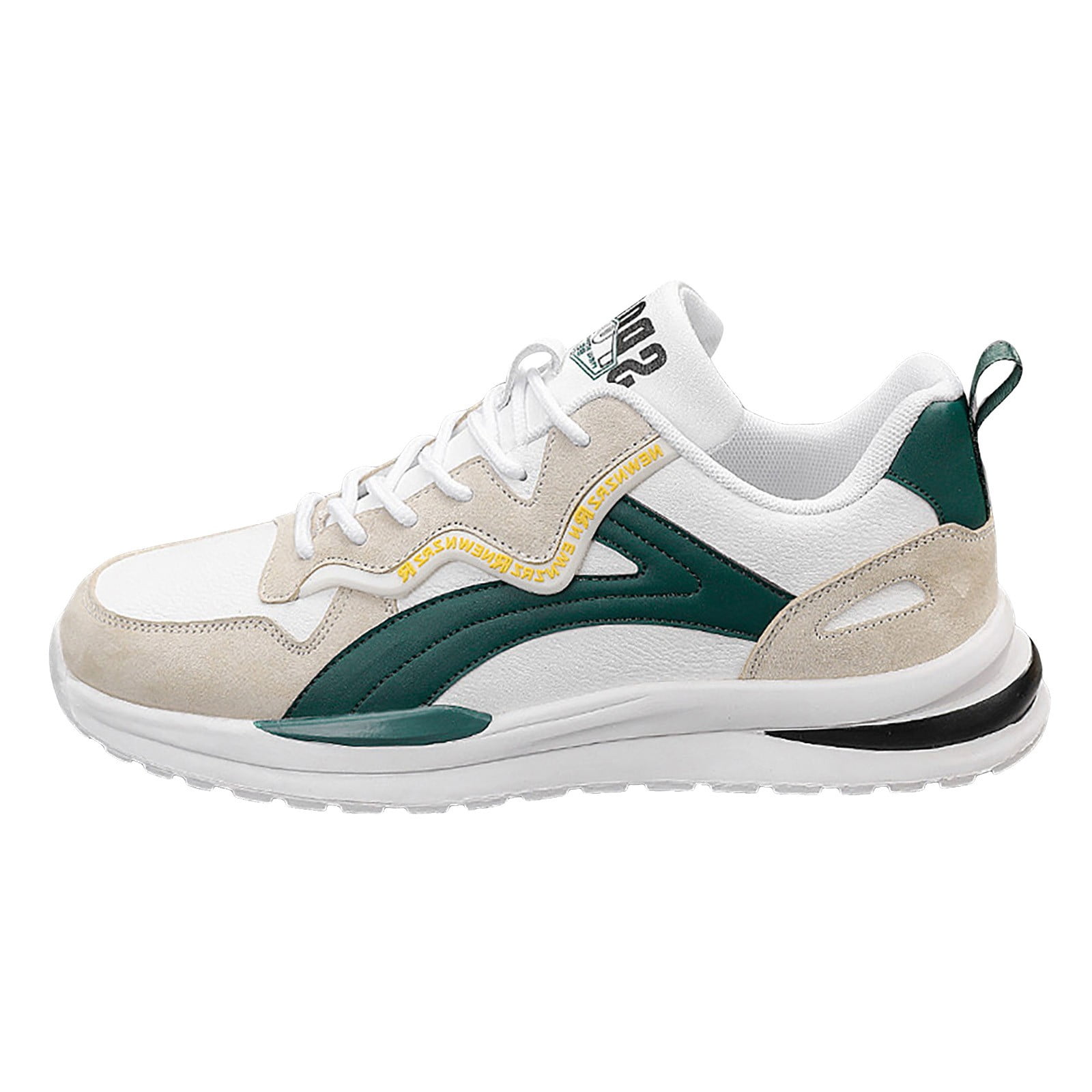 Mens Fashion Sneakers Non Slip Lace up Running Tennis Shoes Lightweight Work Walking Flats