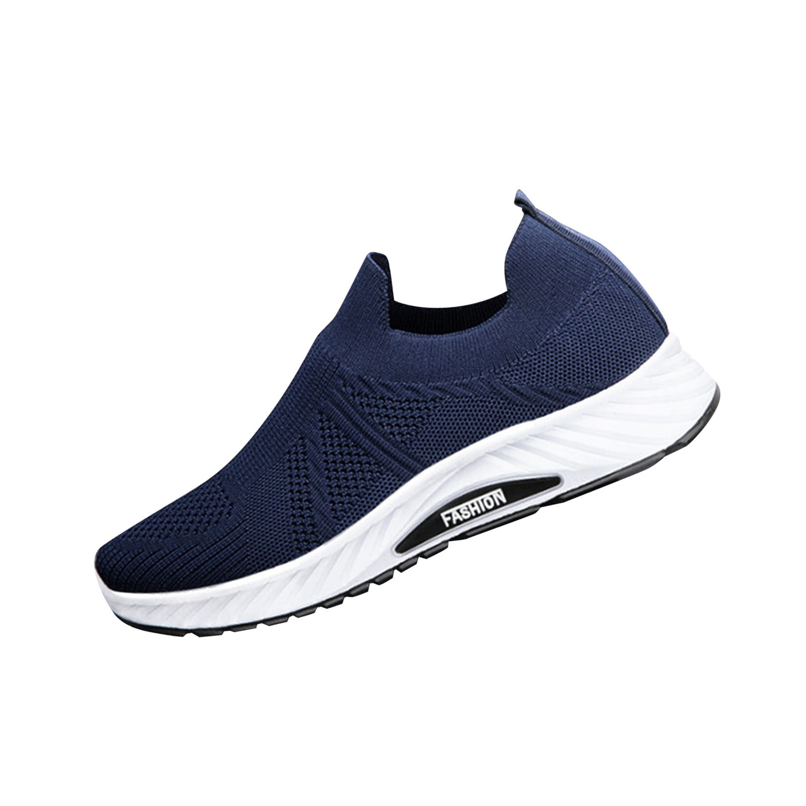 Dakaela Mens Hands Free Slip on Shoes Lightweight Walking Sneakers Mesh Breathable Casual Shoes Blue 11
